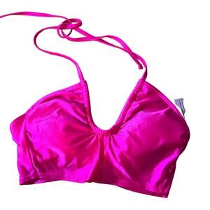 Wild Fable Women's Pink Longline Wrap Halter Bikini Top - Size XXS - NWT